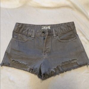 Free People Jean Shorts
